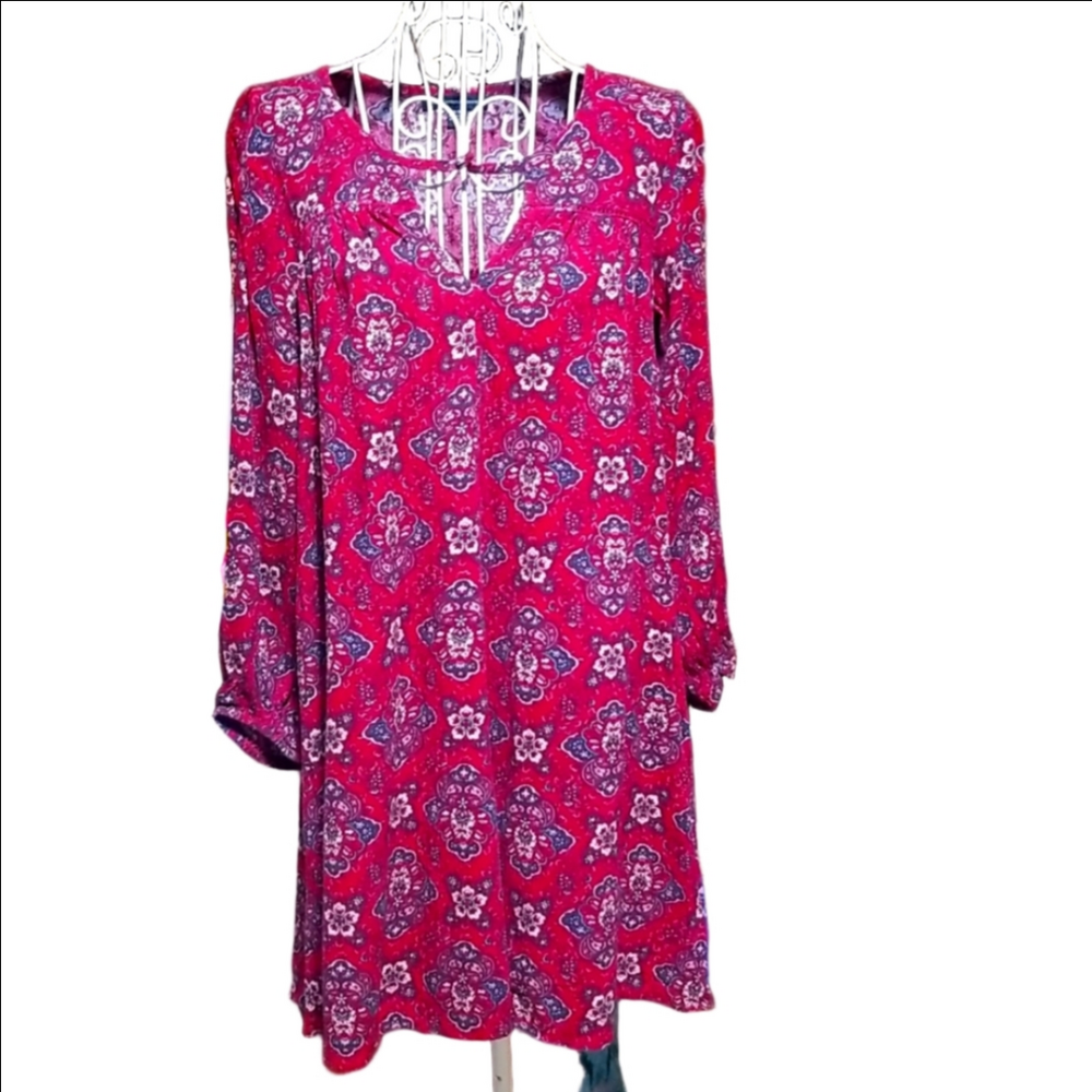 American Eagle Outfitters burgundy dress. Size XS